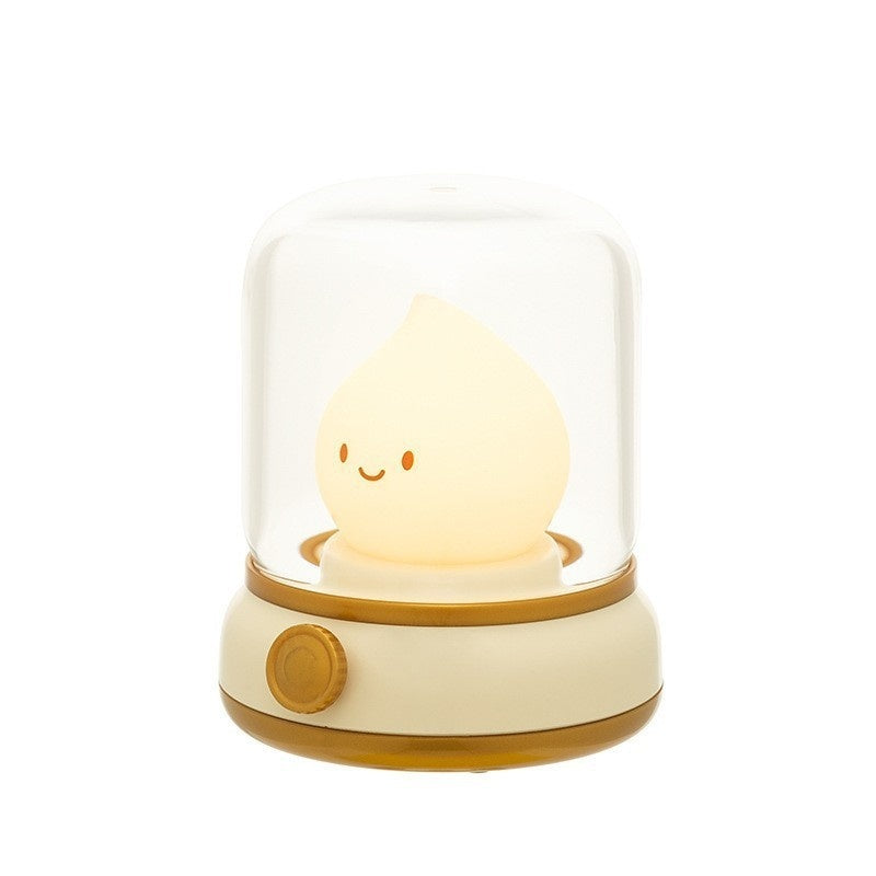Lámpara Decorativa Portátil Estilo Retro con Luz Ambiental Regulable