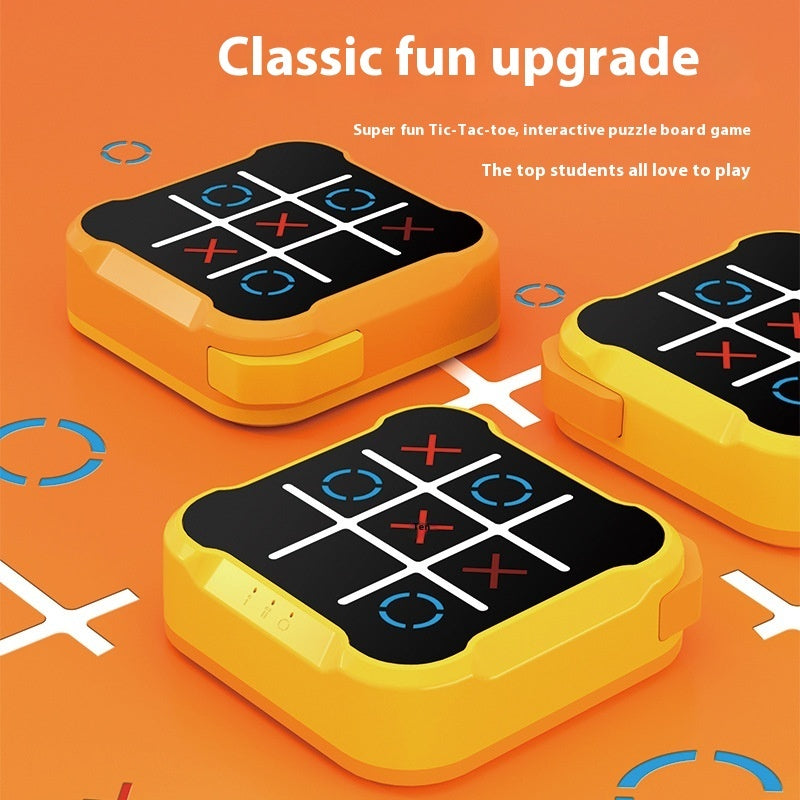 Juego Tres en Raya Montessori Portátil para Niños y Adultos