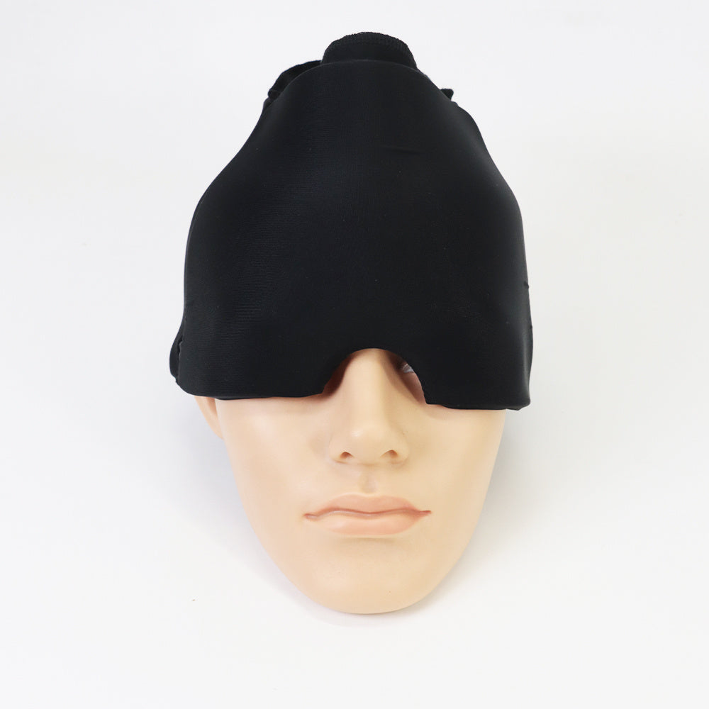 Mascarilla Fría 3 en 1 para Migraña, Ojos Hinchados y Estrés