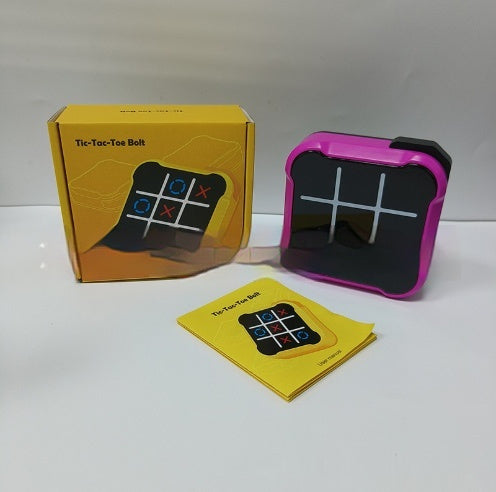 Juego Tres en Raya Montessori Portátil para Niños y Adultos